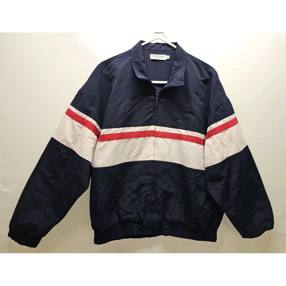 Vintage 90s Wimbledon M All England Lawn Tennis & Croquet Club Jacket Old Money